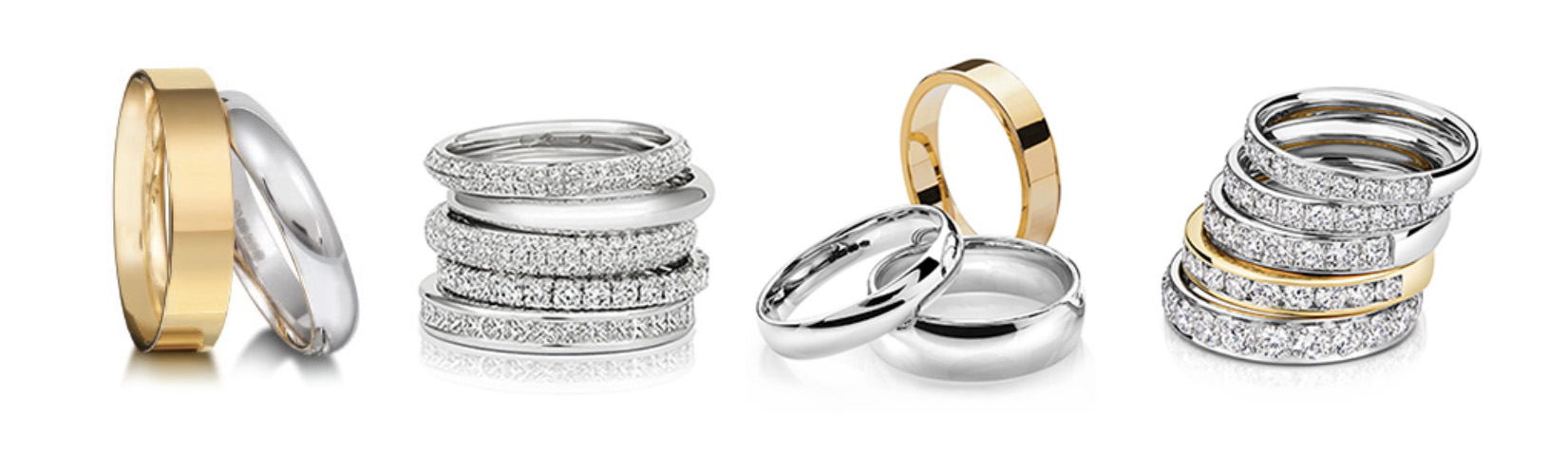Choosing the Perfect Wedding Ring: Classic Plain Bands or Dazzling Diamond Set?
