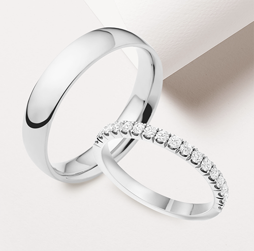 How to Choose a Wedding Band for Your Engagement Ring | Tiffany & Co.  Singapore