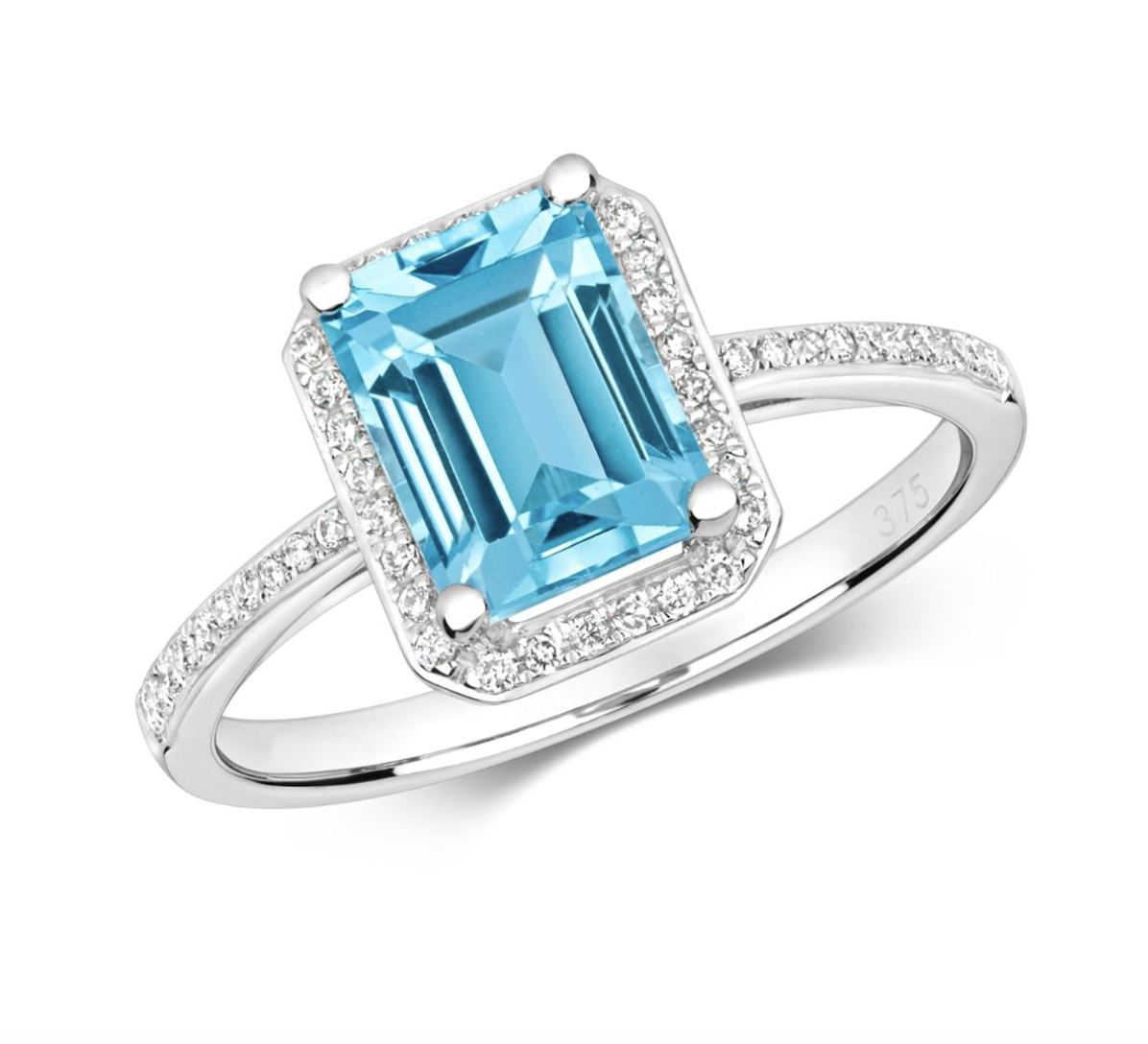 Blue Topaz Rings