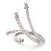 Diamond Princess Bracelet 3.50ct up to 13.50ct, White Gold