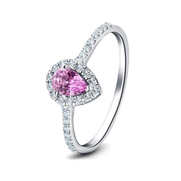 Pear Shape Diamond Eternity Ring (0.50 carat) – Ronald Abram