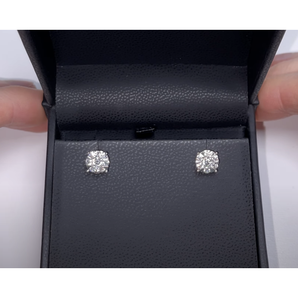 Diamond ring earring set on sale