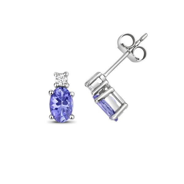 Tanzanite stud clearance