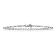 Diamond Tennis Bracelet 0.75ct in 9k White Gold