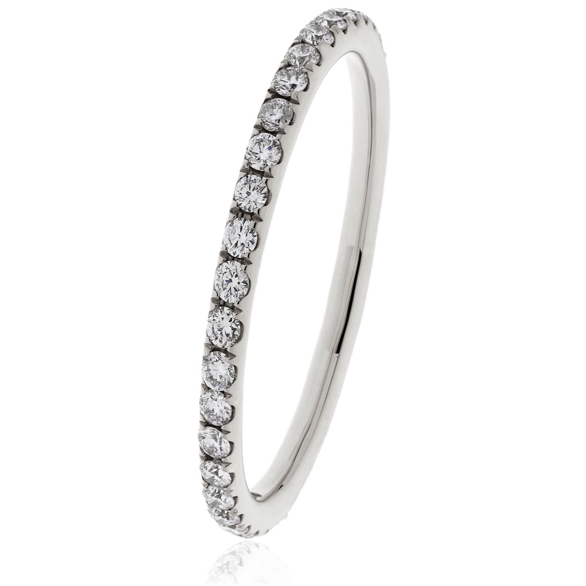 Full diamond eternity band sale