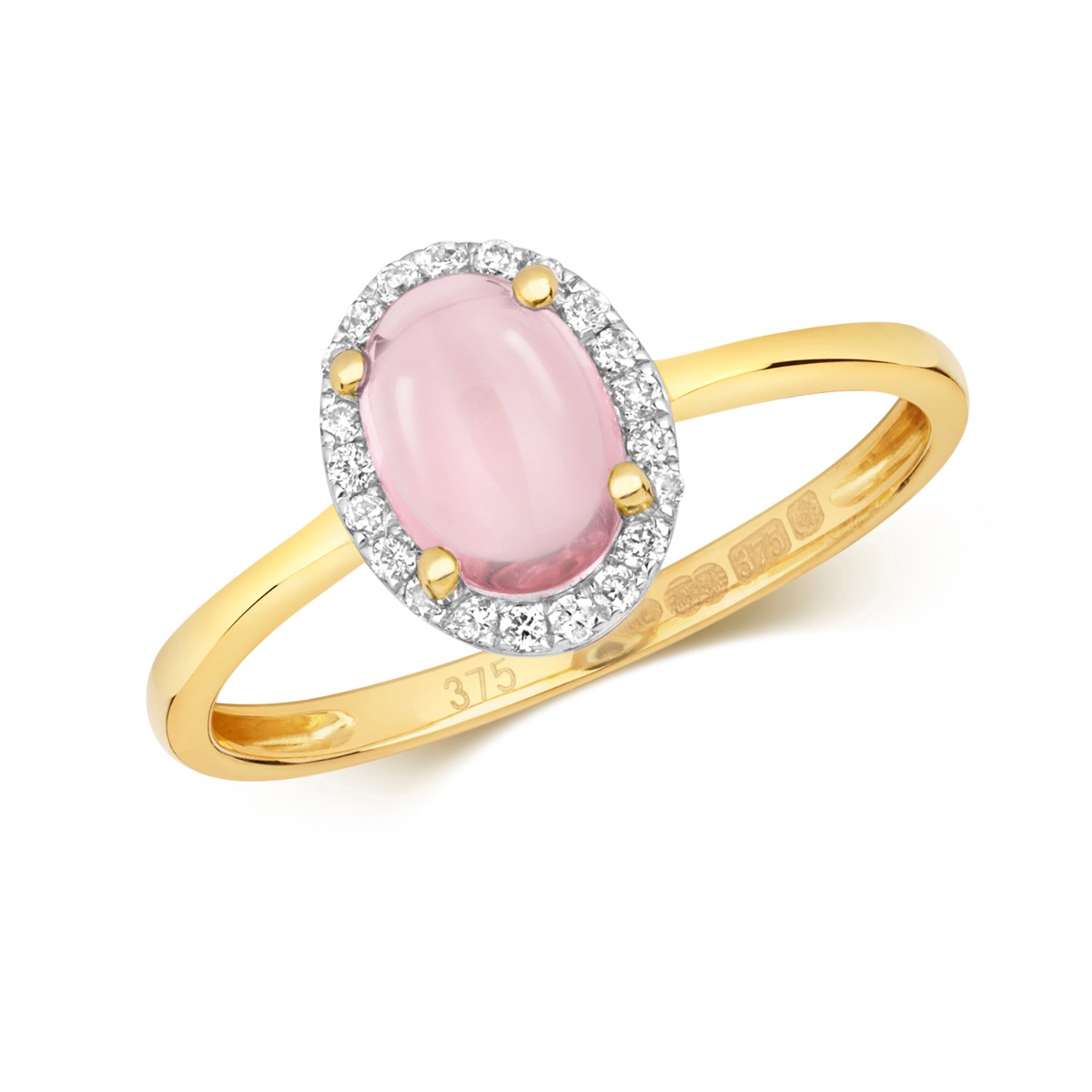 Oval cabochon ring deals